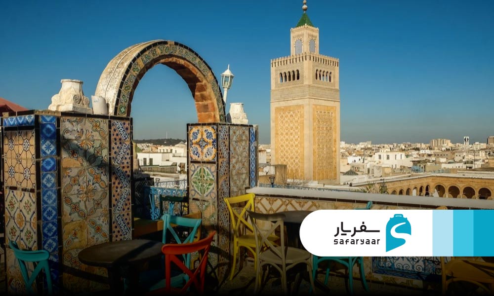 موقعیت جغرافیایی تونس