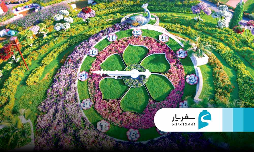 آشنایی با جاذبه های باغ گل دبی