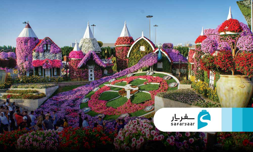 چطور به باغ گل دبی برویم
