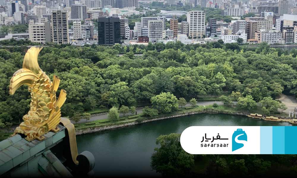 چطور به قلعه اوساکا برویم