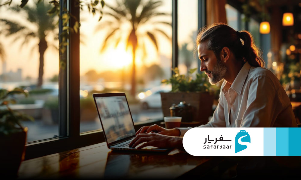 ویزای کار از راه دور از برنامه دبی