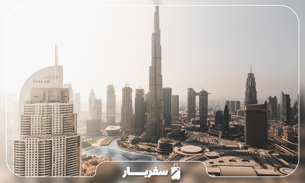 بازدید از برج خلیفه دبی امارات