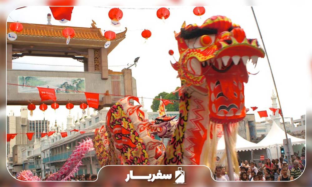 جشنواره بهار چینی ها در جزیره موریس