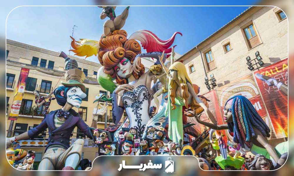 عروسک های جشنواره لاس فالاس