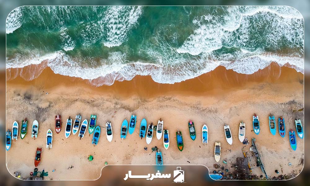 ساحل و دریای خلیج آروگام سریلانکا