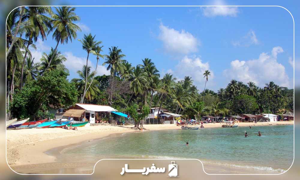 ساحل Unawatuna سریلانکا