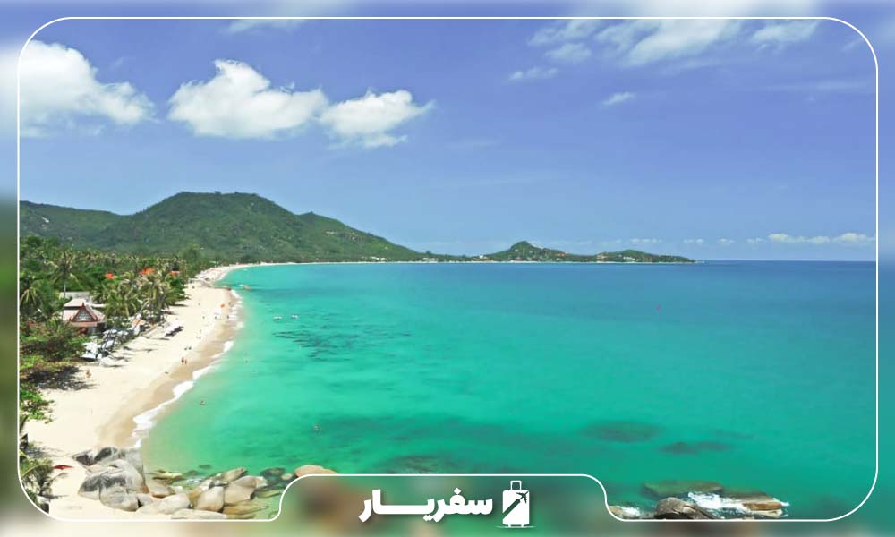 ساحل لامی در کوه سامویی تایلند