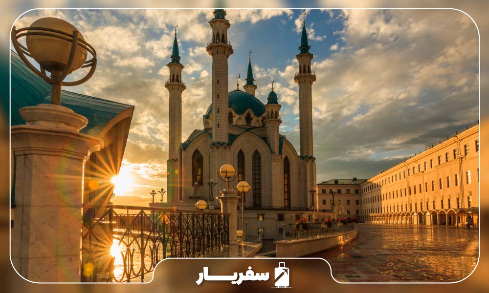 بازدید از شهر کازن روسیه در ایام سفر