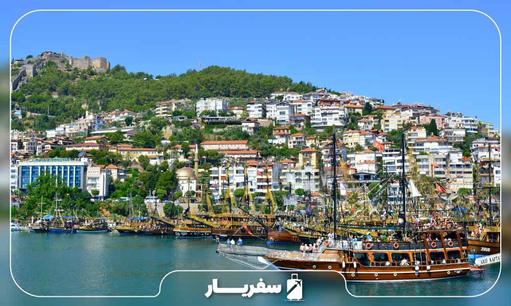 تفریحات دریایی و طبیعت فوق العاده زیبای شهر ساحلی آلانیا