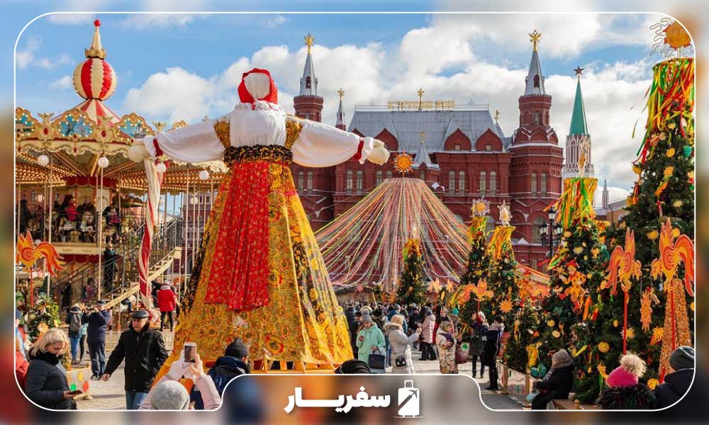 پوشش مردمان روسیه