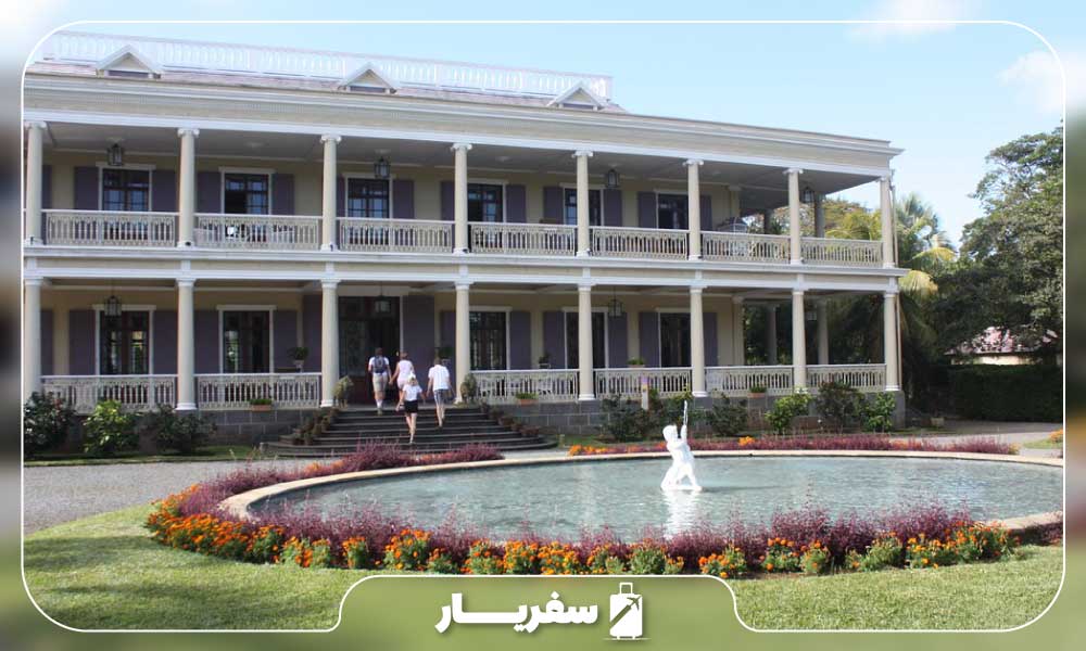 بازدید از جاذبه گردشگری کاخ Chateau de Labourdonnais